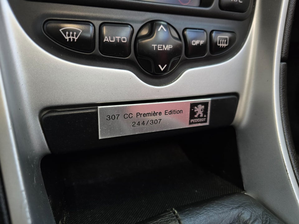 Peugeot 307 2,0 16V CC 2d