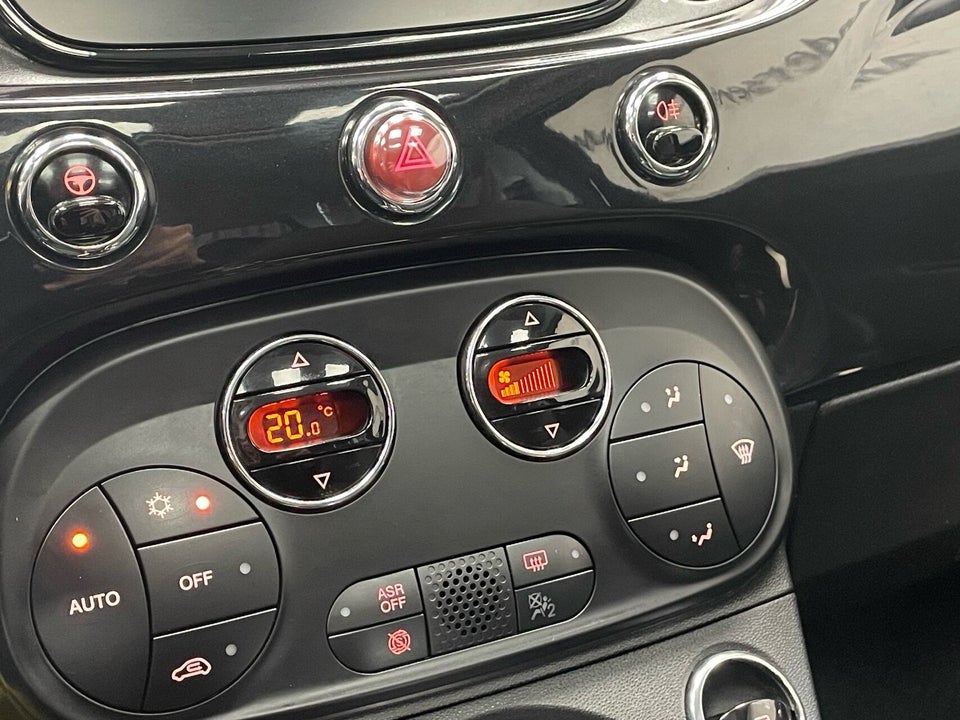 Fiat 500 1,2 Black 3d