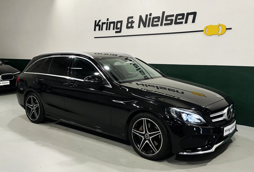 Mercedes C220 d 2,2 AMG Line stc. aut. 5d