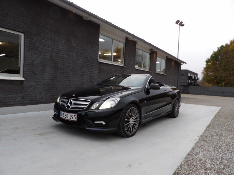 Mercedes E350 3,0 CDi Avantgarde Cabriolet aut. BE 2d