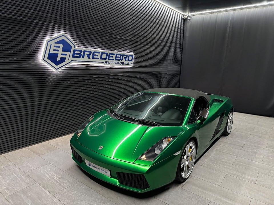 Lamborghini Gallardo 5,0 Spyder E-gear 2d