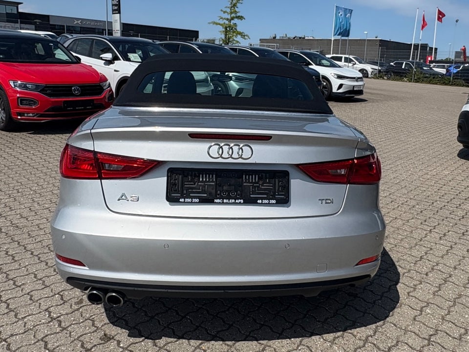 Audi A3 2,0 TDi 150 Ambiente Cabriolet S-tr. 2d