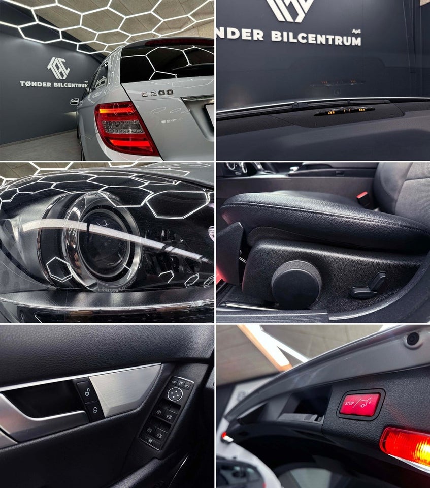 Mercedes C200 2,2 CDi Avantgarde stc. aut. BE 5d
