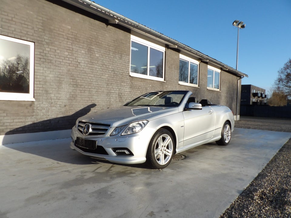 Mercedes E350 3,5 CGi AMG Line Cabriolet aut. BE 2d