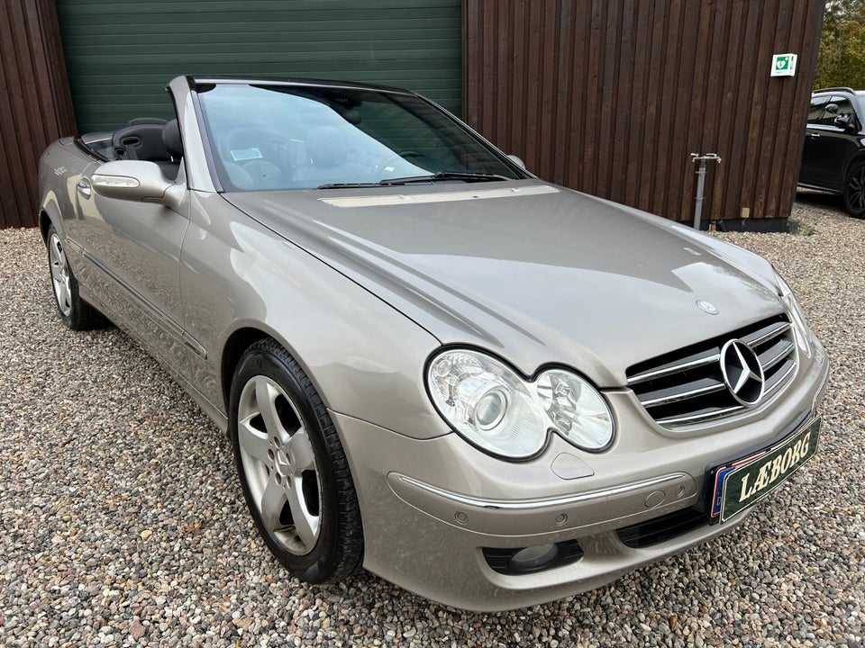 Mercedes CLK200 1,8 Kompressor Avantgarde Cabriolet 2d