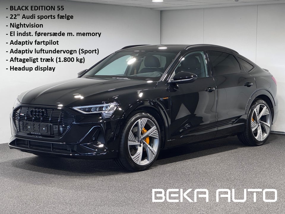 Audi e-tron 55 Black Edition S-line Sportback quattro 5d