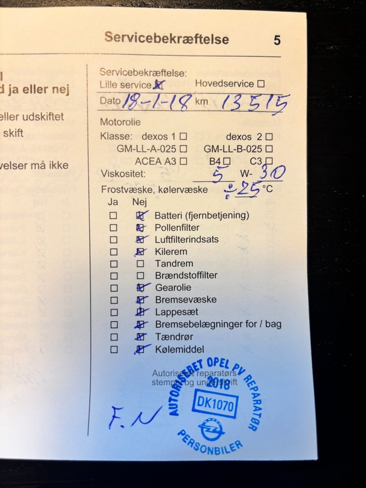 Opel Karl 1,0 Enjoy 5d