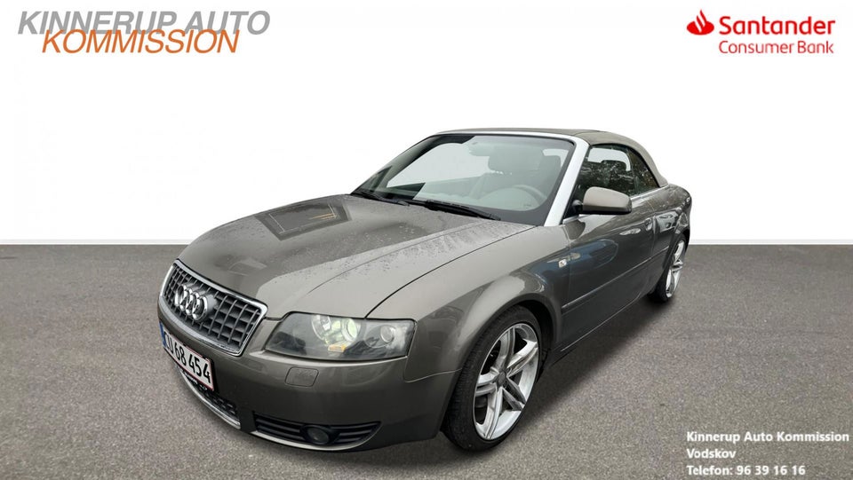 Audi A4 3,0 V6 Cabriolet Multitr. 2d