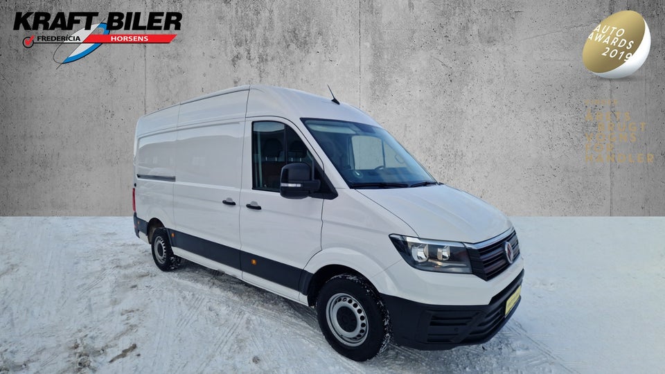 VW Crafter 35 2,0 TDi 177 Kassevogn L3H2 aut.