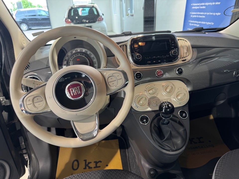 Fiat 500 0,9 TwinAir 60 Popstar 3d