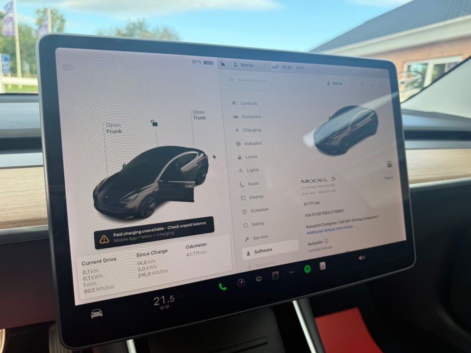 Tesla Model 3 Long Range AWD 4d