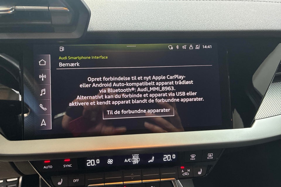Audi A3 40 TFSi e S-line Sportback S-tr. 5d