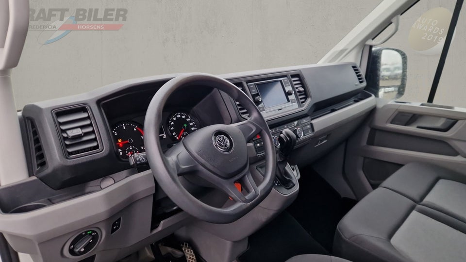 VW Crafter 35 2,0 TDi 177 Kassevogn L3H2 aut.