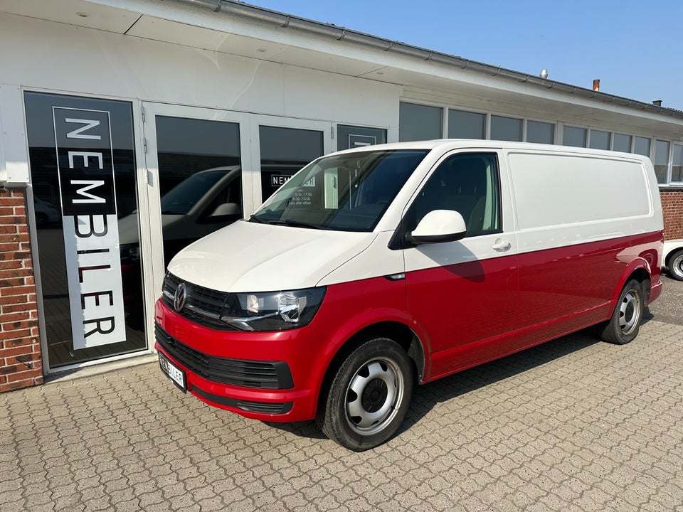 VW Transporter 2,0 TDi 150 Kassevogn lang