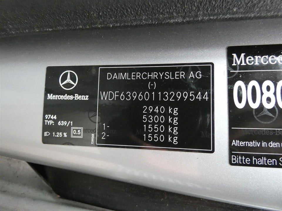Mercedes Vito 120 3,0 CDi aut. 4d