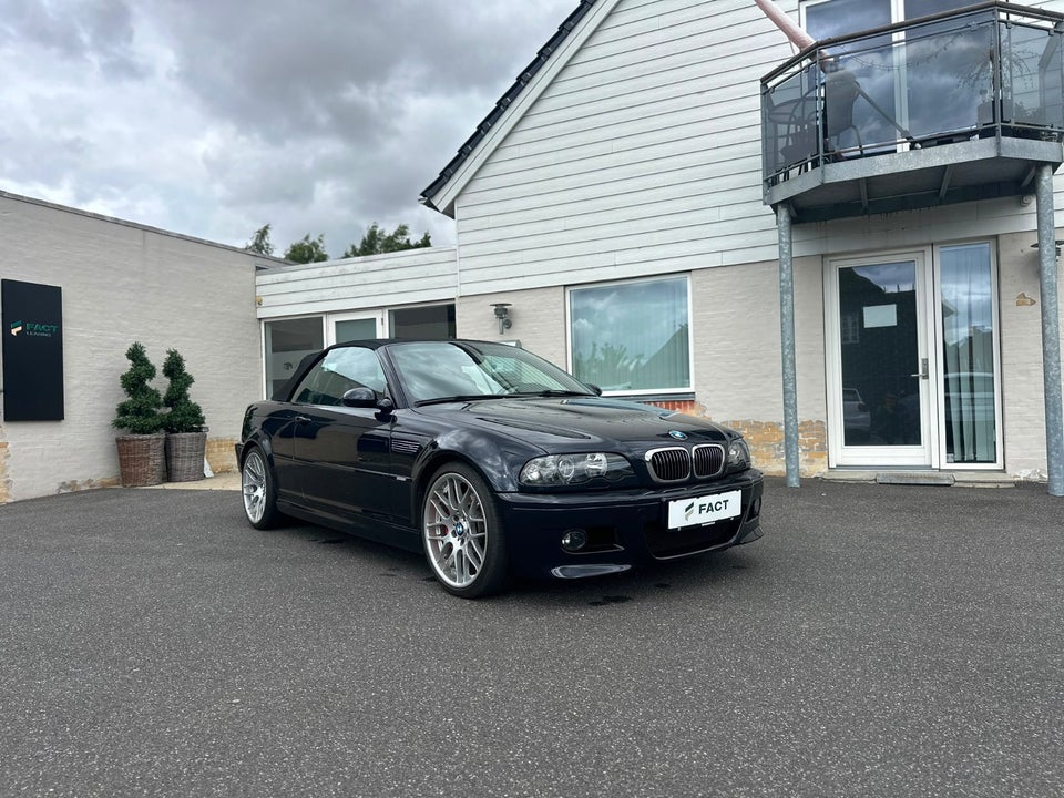 BMW M3 3,2 Cabriolet SMG 2d