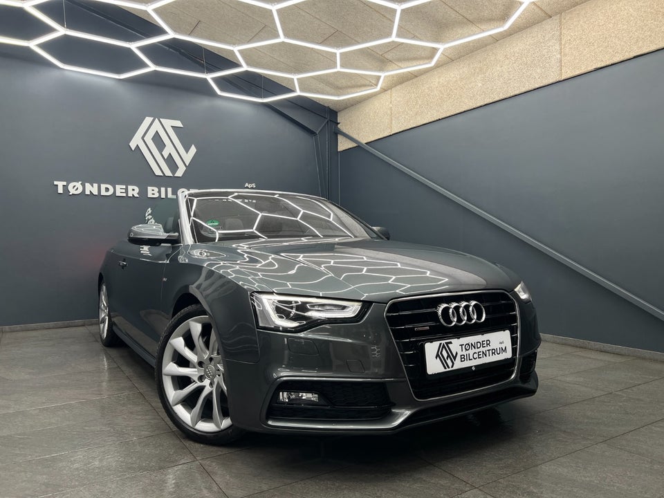 Audi A5 3,0 TDi 245 S-line Cabriolet quattro S-tr. 2d