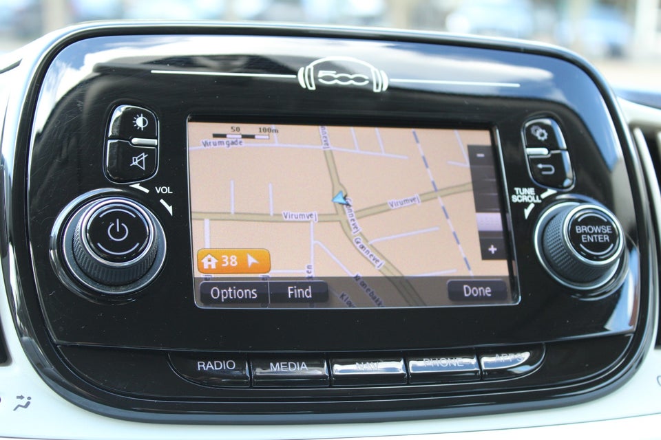 Fiat 500C 1,2 Lounge 2d