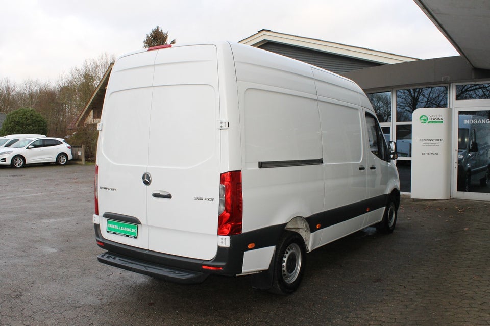 Mercedes Sprinter 316 2,2 CDi A2 Kassevogn aut. RWD