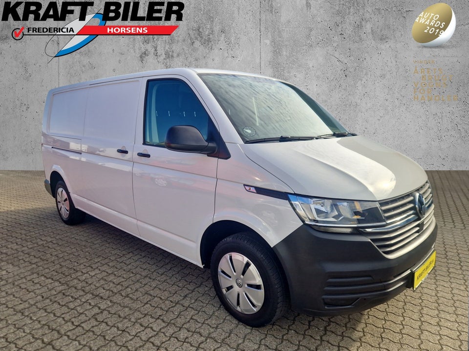 VW Transporter 2,0 TDi 110 Kassevogn lang