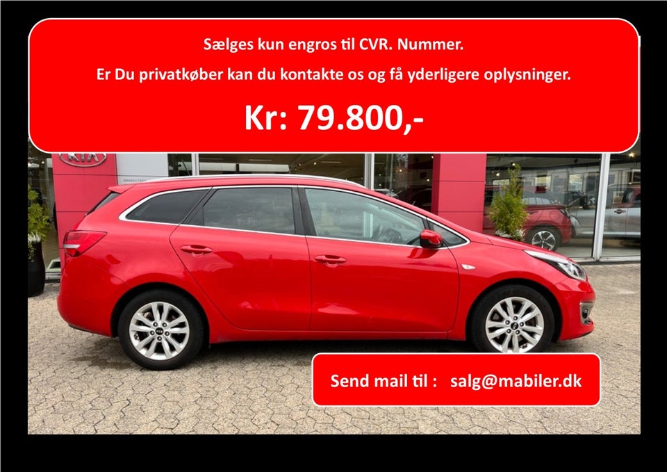 Kia Ceed 1,6 CRDi 136 Attraction SW 5d