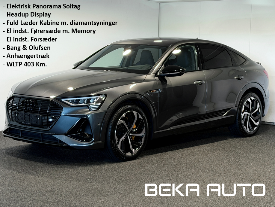 Audi e-tron 55 S-line Sportback quattro 5d
