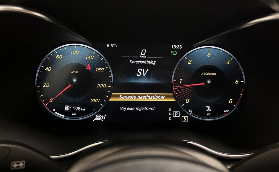 Mercedes C220 d 2,0 AMG Line Night Edition stc. aut. 5d