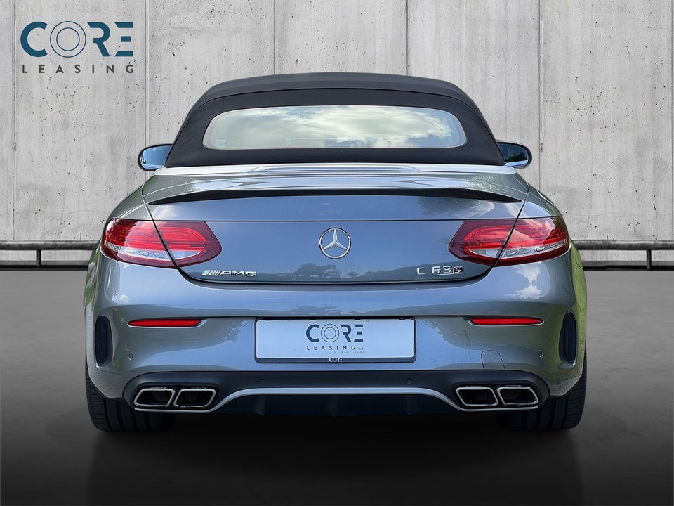 Mercedes C63 4,0 AMG S Cabriolet aut. 2d