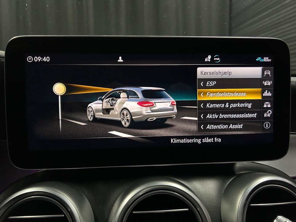 Mercedes C220 d 2,0 AMG Line Night Edition stc. aut. 5d