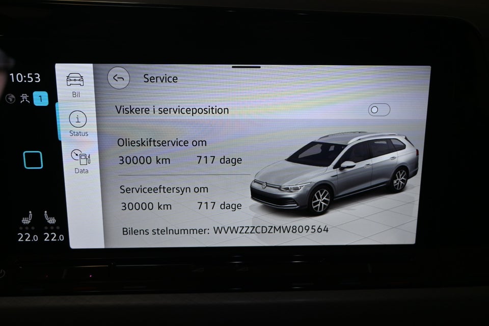 VW Golf VIII 1,5 eTSi 130 Life Variant DSG 5d
