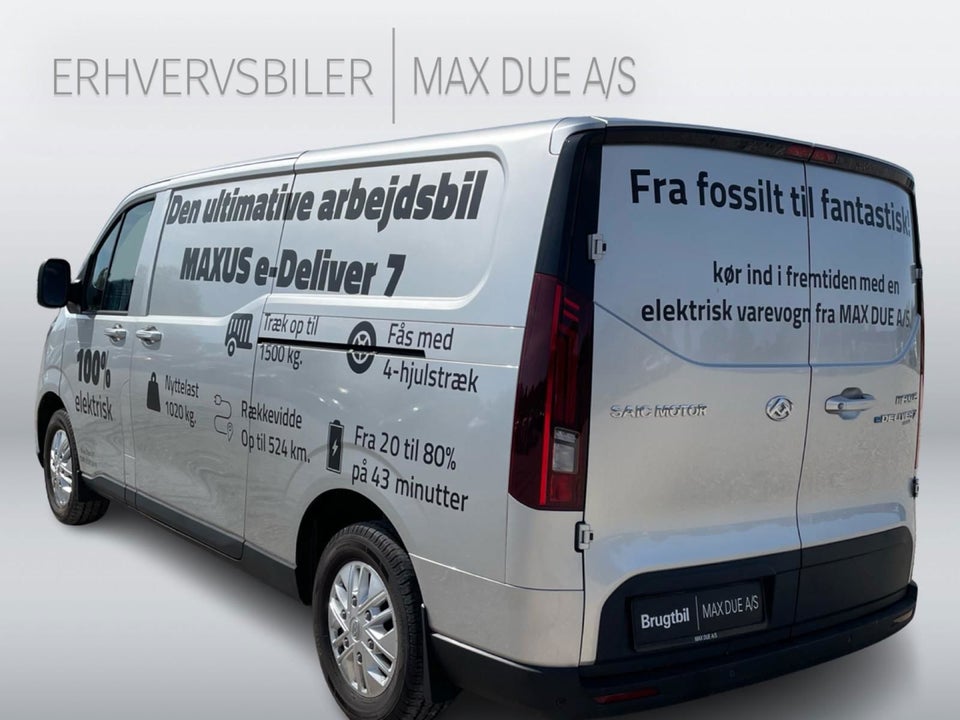 Maxus e-Deliver 7 88 L2H1 Kassevogn