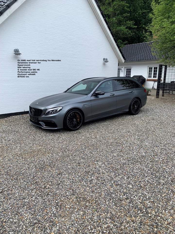 Mercedes C63 4,0 AMG S stc. aut. 5d