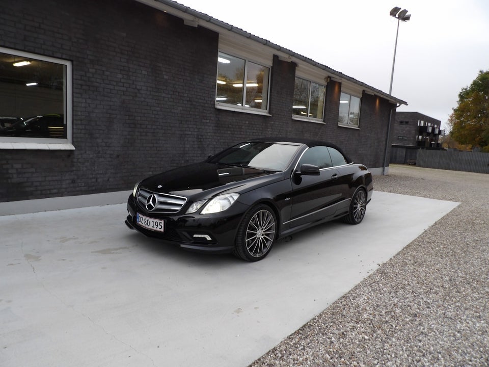 Mercedes E350 3,0 CDi Avantgarde Cabriolet aut. BE 2d