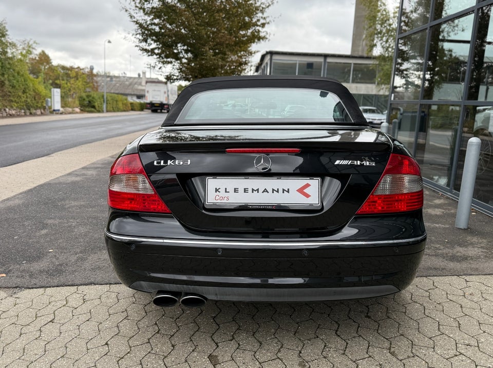 Mercedes CLK63 6,3 AMG Cabriolet aut. 2d