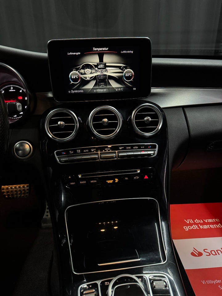 Mercedes C220 d 2,2 AMG Line stc. aut. 5d