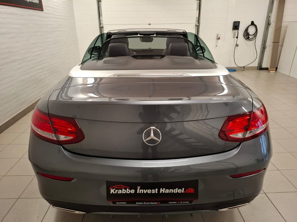 Mercedes C200 1,5 AMG Line Cabriolet aut. 2d