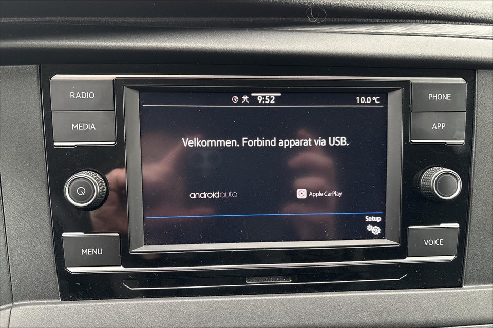 VW Transporter 2,0 TDi 150 Kassevogn DSG lang