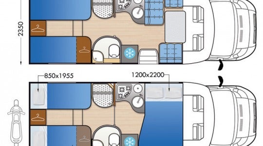 Fiat McLouis 2,3 MJT Tandy 673 G