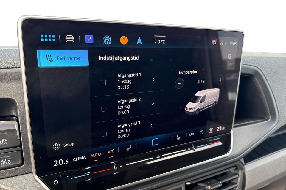 VW Crafter 35 2,0 TDi 177 Kassevogn L3H3 aut.