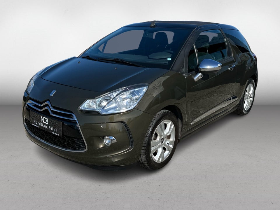 Citroën DS3 1,2 VTi 82 Design Cabrio 2d
