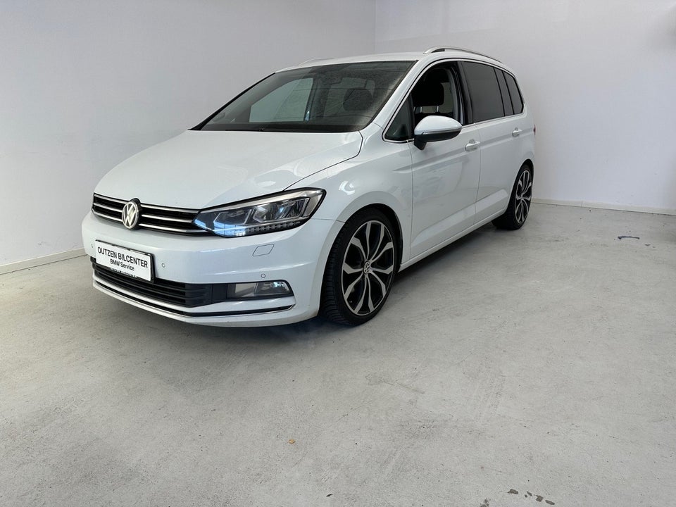 VW Touran 2,0 TDi 190 Highline DSG Van 5d