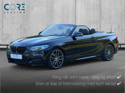 Annonce: BMW M240i 3,0 Cabriolet aut. - Pris 0 kr.