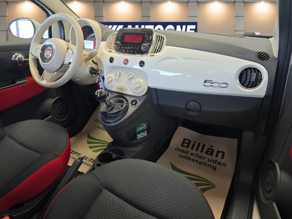 Fiat 500 0,9 TwinAir 80 Pop 3d