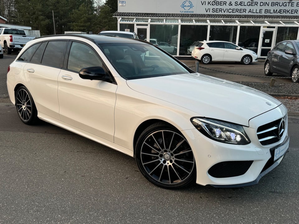 Mercedes C220 d 2,2 AMG Line stc. aut. 5d