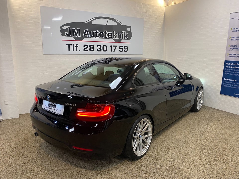 BMW 218d 2,0 Coupé aut. 2d