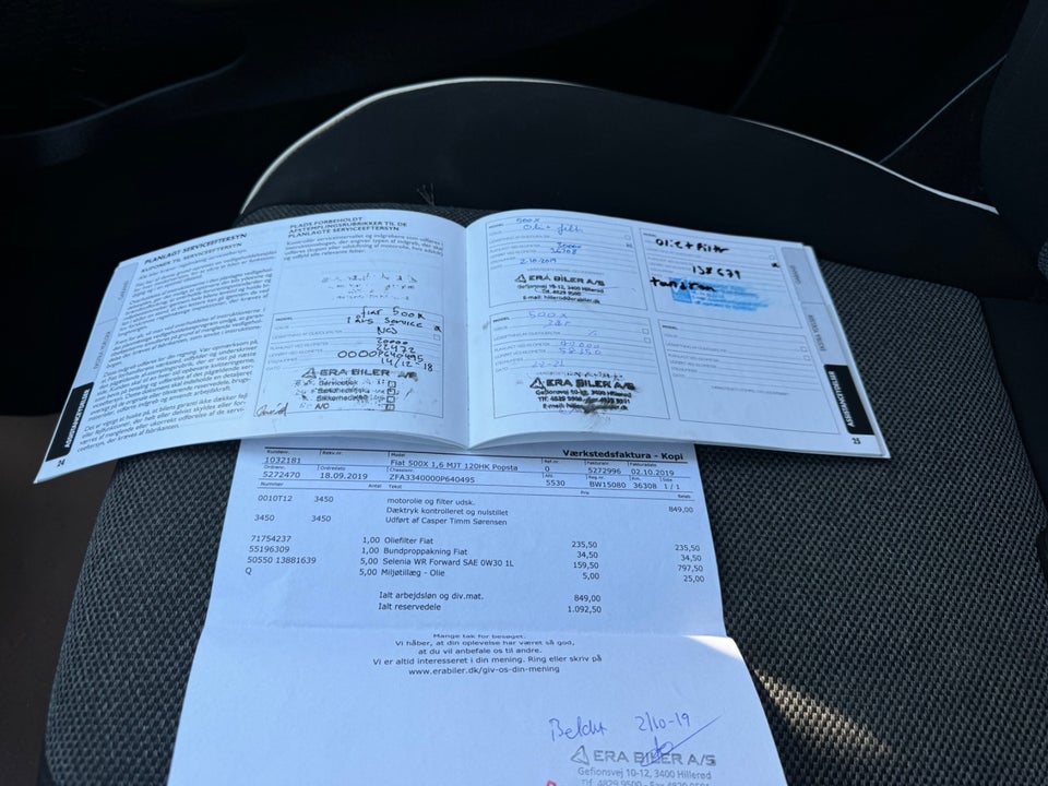 Fiat 500X 1,6 MJT 120 Popstar 5d