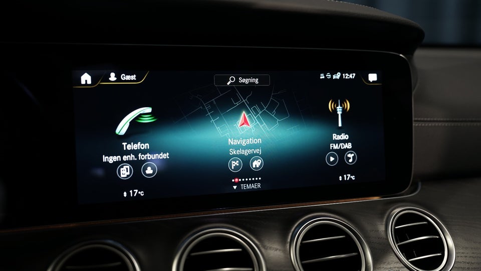 Mercedes E300 de 2,0 AMG Line stc. aut. 5d