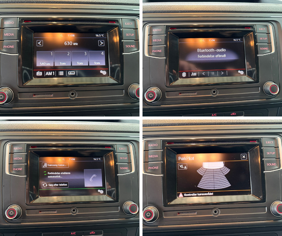 VW Transporter 2,0 TDi 102 Kassevogn kort