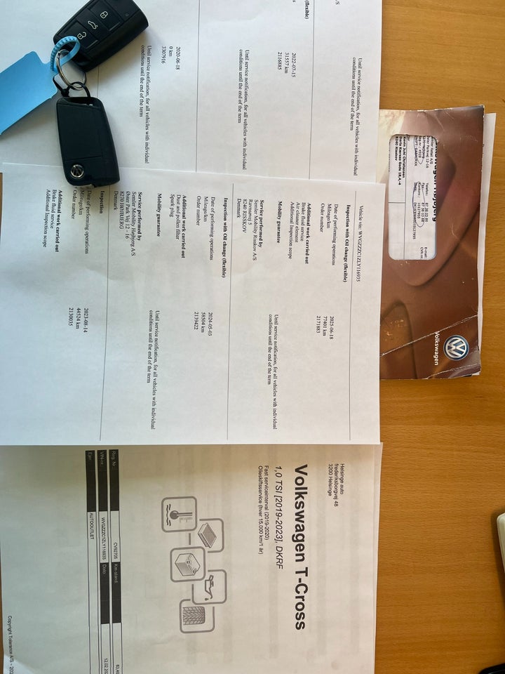 VW T-Cross 1,0 TSi 115 Life DSG 5d