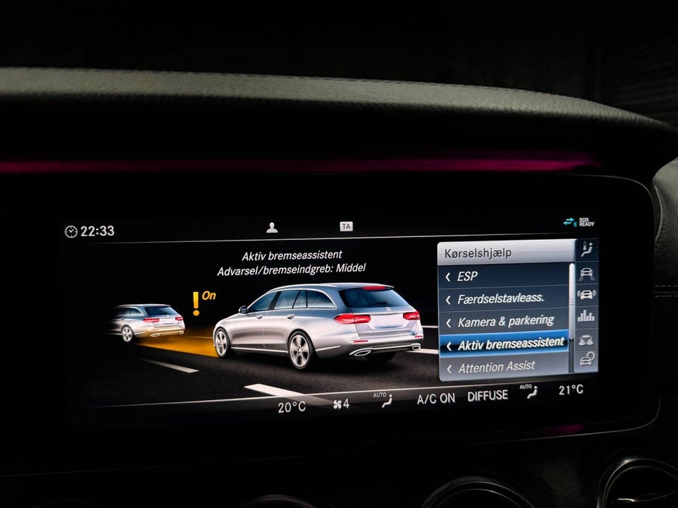 Mercedes E220 d 2,0 AMG Line stc. aut. 5d